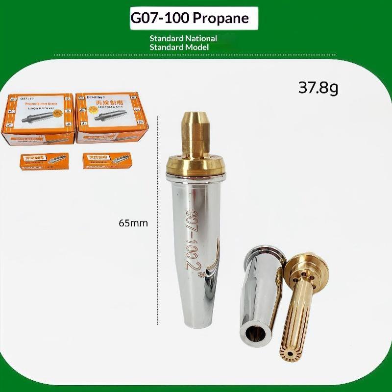 G07-30 100 300 Cutting Torch Propane Cutting Nozzle Split Stainless Steel Liquefied Gas Cutting Torch Cutting Tips 1# 2# 3# 4#