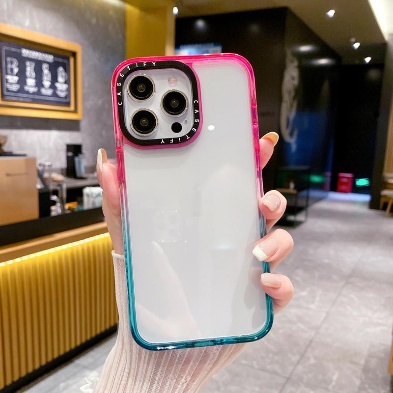 Bulk Purchasing For iPhone 15 Pro Case Anti-Scratch PC+TPU+TPE Clear Back Cover