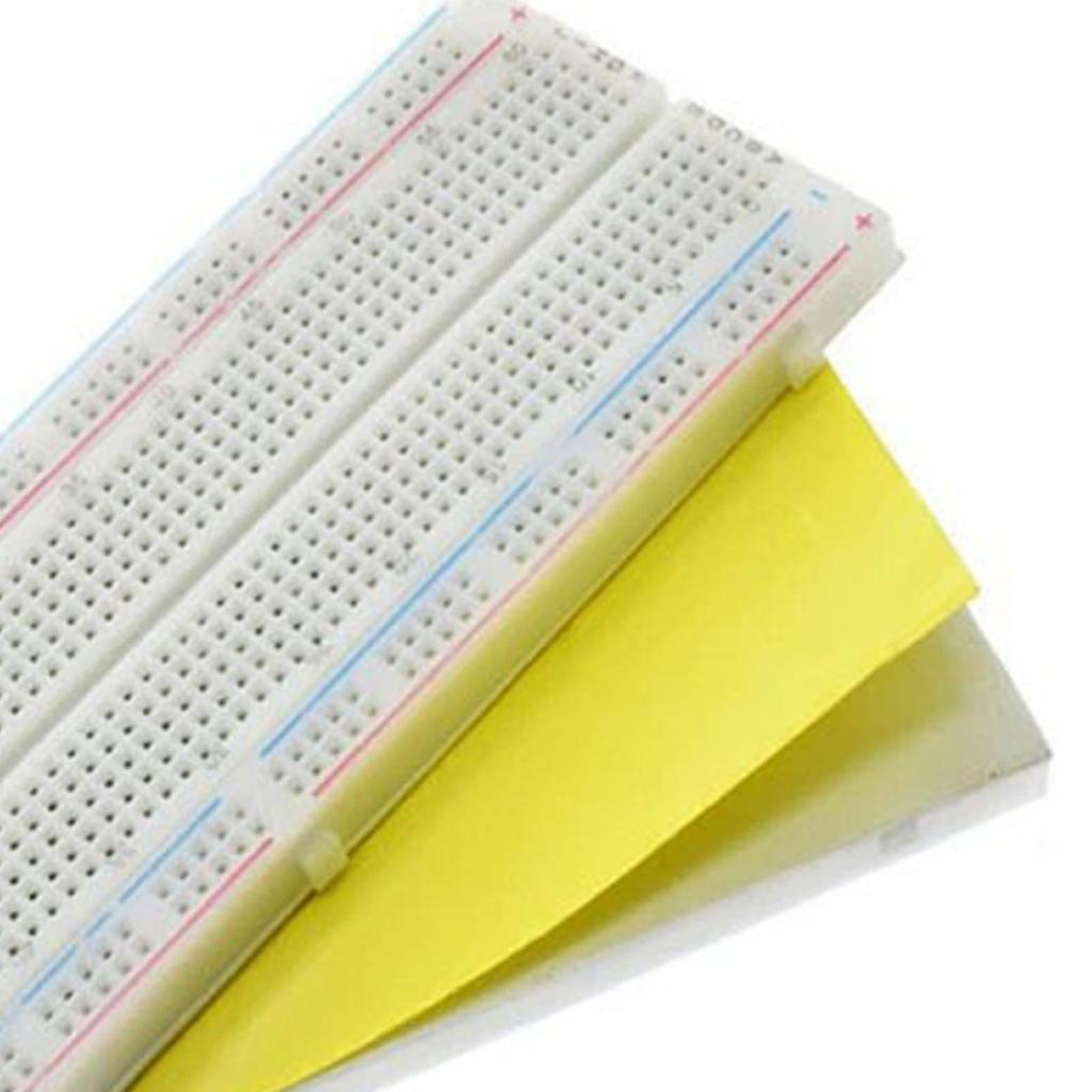 10 Adet 830 Delikli Breadboard ABS 830 Noktalı Lehim Gerektirmeyen Breadboard DIY Elektronik Proje