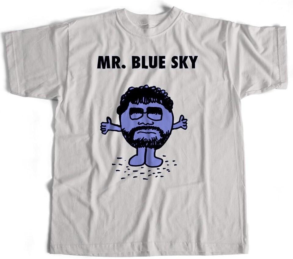 

Jeff Lynne ELO Mr Blue Sky Shirt Funny White Uniex UU189 S