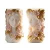 Flower Girl Embossed Cylinder Candle Silicone Mold For Handmade Candle Soap Chocolate Home Decoration and Resin Casting