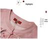 Elegant Chinese Summer Outfit: Short-Sleeved Top & Two-Piece Set for Middle-Aged and Elderly Women