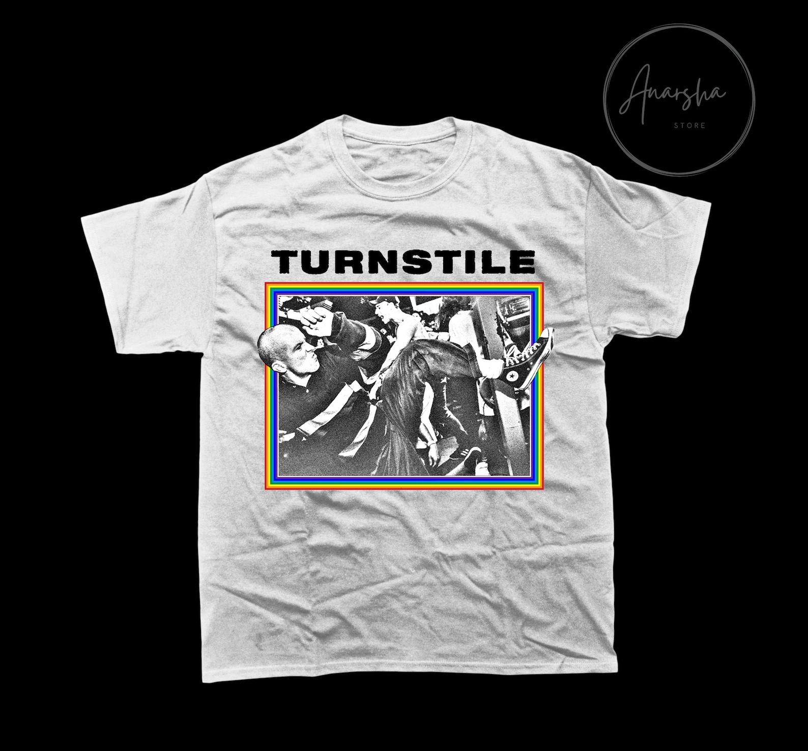 Turnstile Band T-Shirt - Concert Photo Tee 4XL