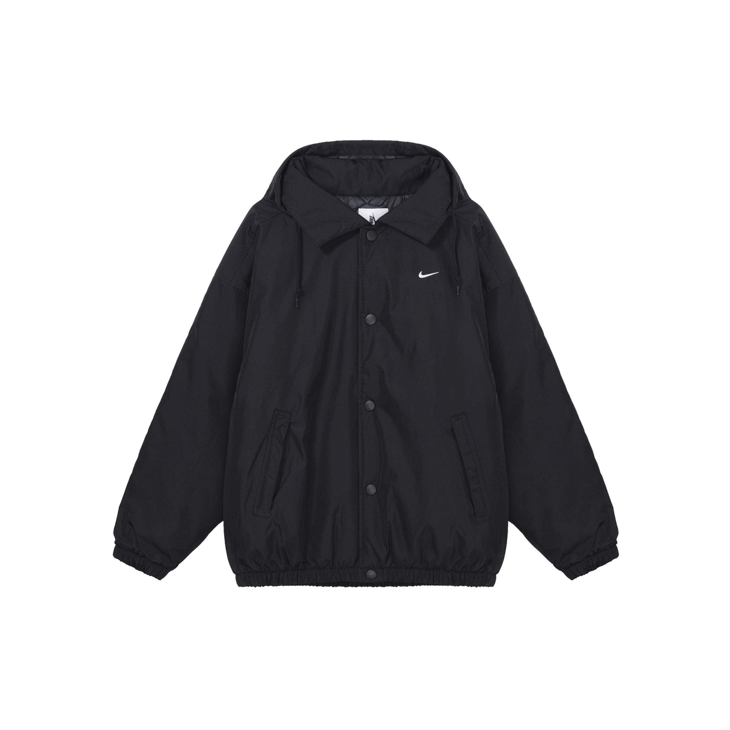 Nike Sportswear Solo Swoosh Puffer Black Men s FB7853-010 XL