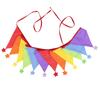 Nordic Star Cotton Triangle Flag Banner for Wedding or Kindergarten Decor