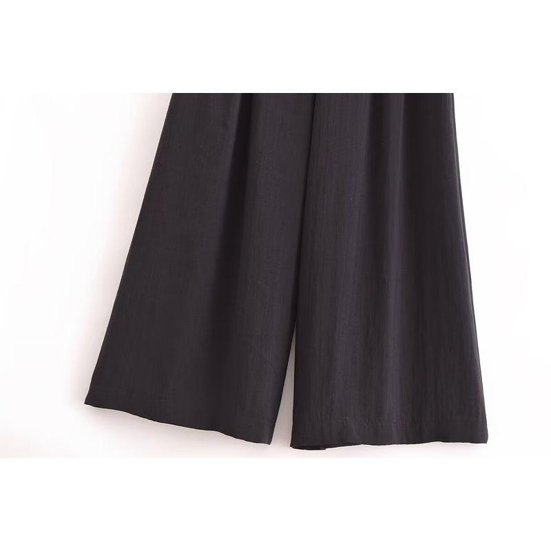 Kaslead New Arrival Women's Fashion Style Fashion Casual Easiest for Match Simple Straight Pleated Pants 7149270