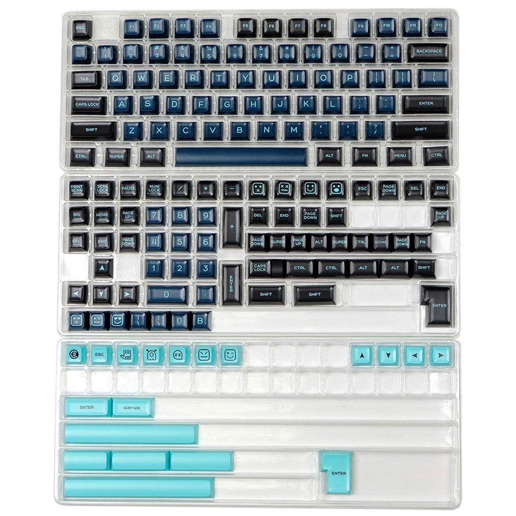 160Keys Customized Monsters Theme KeyCaps PBT Double-shot Injections Keycap Key Cover for Mechanical Keyboards