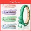 Slim Faux Leather Waist Belt For Women With Alloy Pin Buckle For Fashion And Casual Use