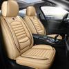 Universal Leather Car Seat Cover - All-Season Full Set Cushion