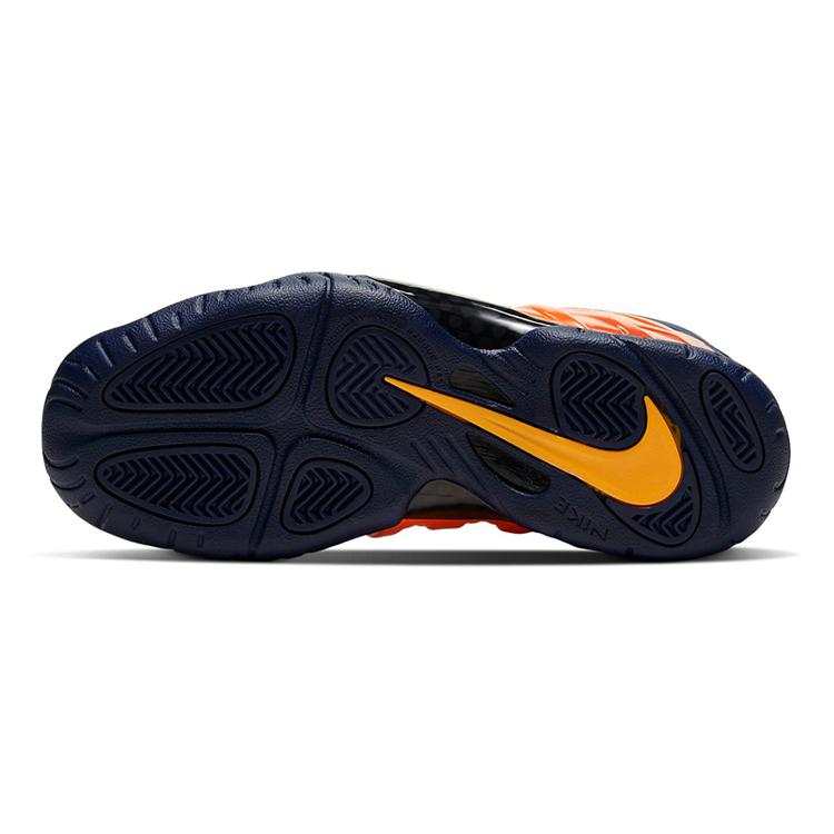 Nike Air Foamposite One Blue Void Rugged Orange GS 644791-407