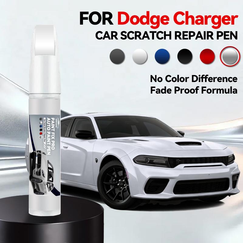 

Vehicle Dedicated Exclusive Car Paint Repair Pen For Dodge Charger Paint Scratch Repair Accessories White Black Grey Green Blue срібний
