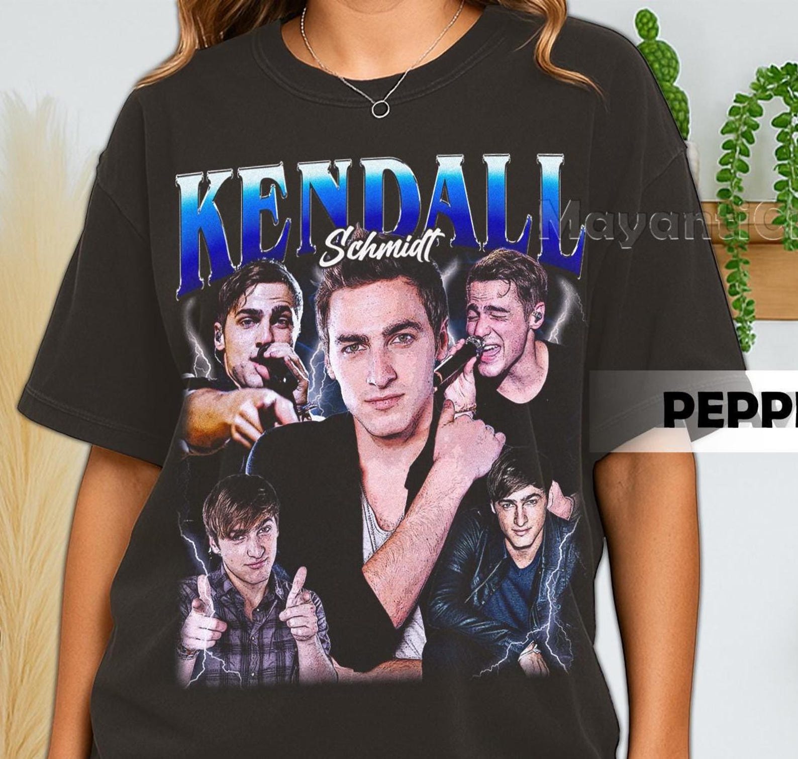 Retro 90 s Comfort Colors Kendall Schmidt T-Shirt, Kendall Schmidt Big Time Rush Bootleg Fan Tee T-Shirt, Gift For Women and Man 3XL