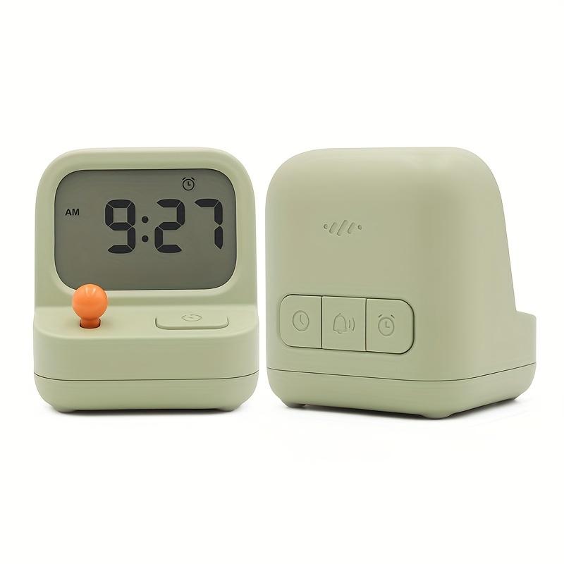Smart Alarm Clock1pc Luminous Smart Electronic Gaming Console Alarm Clock Decorative Youngsters Creative Digital Student Learning Dormitory Wake up