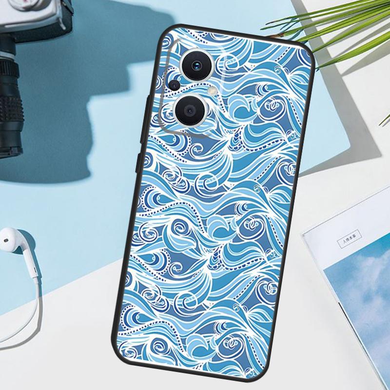 

Чехол в японском стиле с цветочной текстурой для OPPO Reno 11 Pro 10 12 13 14 14F 13F 12F 11F 7 8 Lite Чехол для OPPO Find X6 X5 X8 X9 Pro OPPO Reno14 Pro