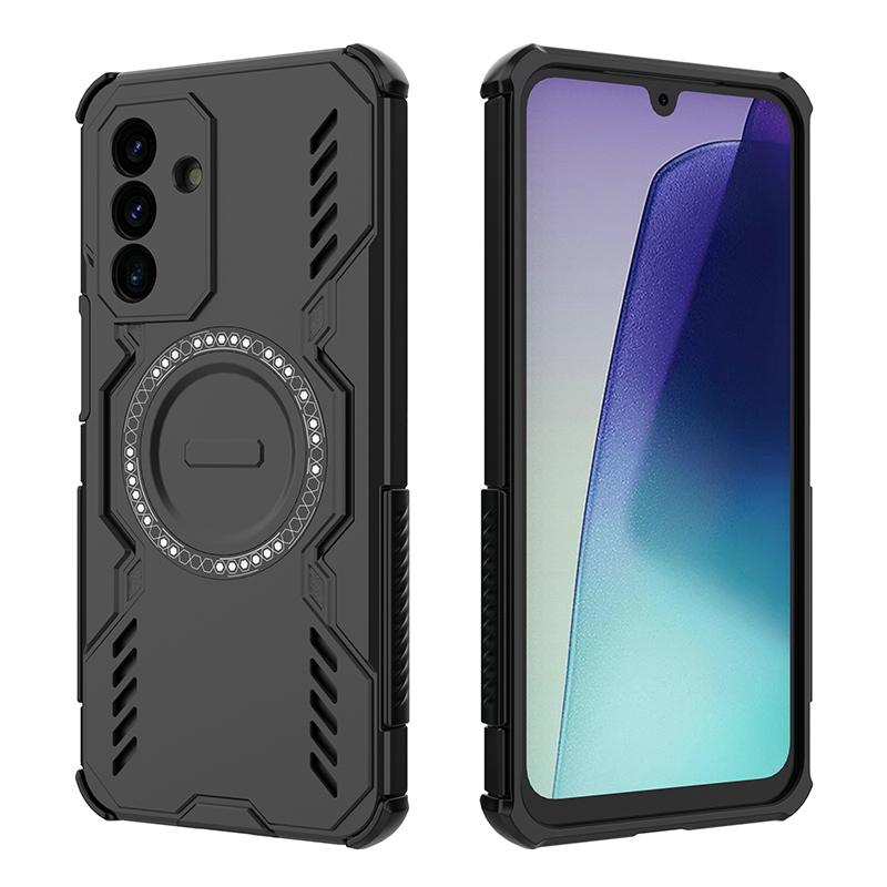 

Пластиковый чехол-накладка для Samsung Galaxy A57 5G S26 Ultra A37 A17 A16 A56 A36 A15 A55 A35 S25 FE S26 Plus Магнитный чехол для телефона Galaxy A37 чёрный