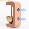 6/1PCS Wireless Solid Wood Door Wind Chime Hanging Bell Reminder Shopkeepers Doorbell For Decoration Doorways Home Decor Gifts