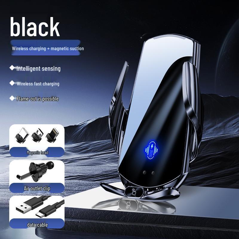 Q15 Magnetic Car Phone Holder with Wireless Charging and Air Vent Mount