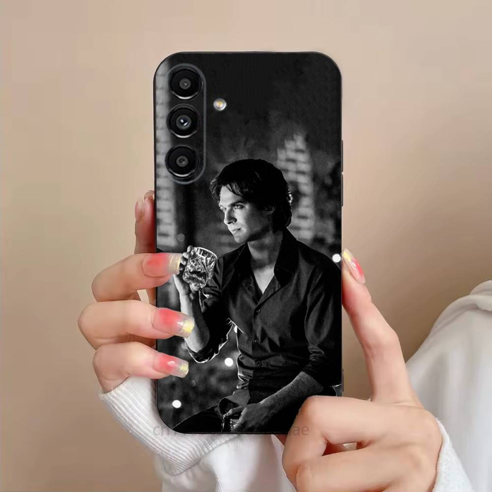 I-Ian Joseph-S Somerhalder Phone Case For Samsung S25,24,23,22,21,S20,Ultra,Plus,FE Black Soft Cover