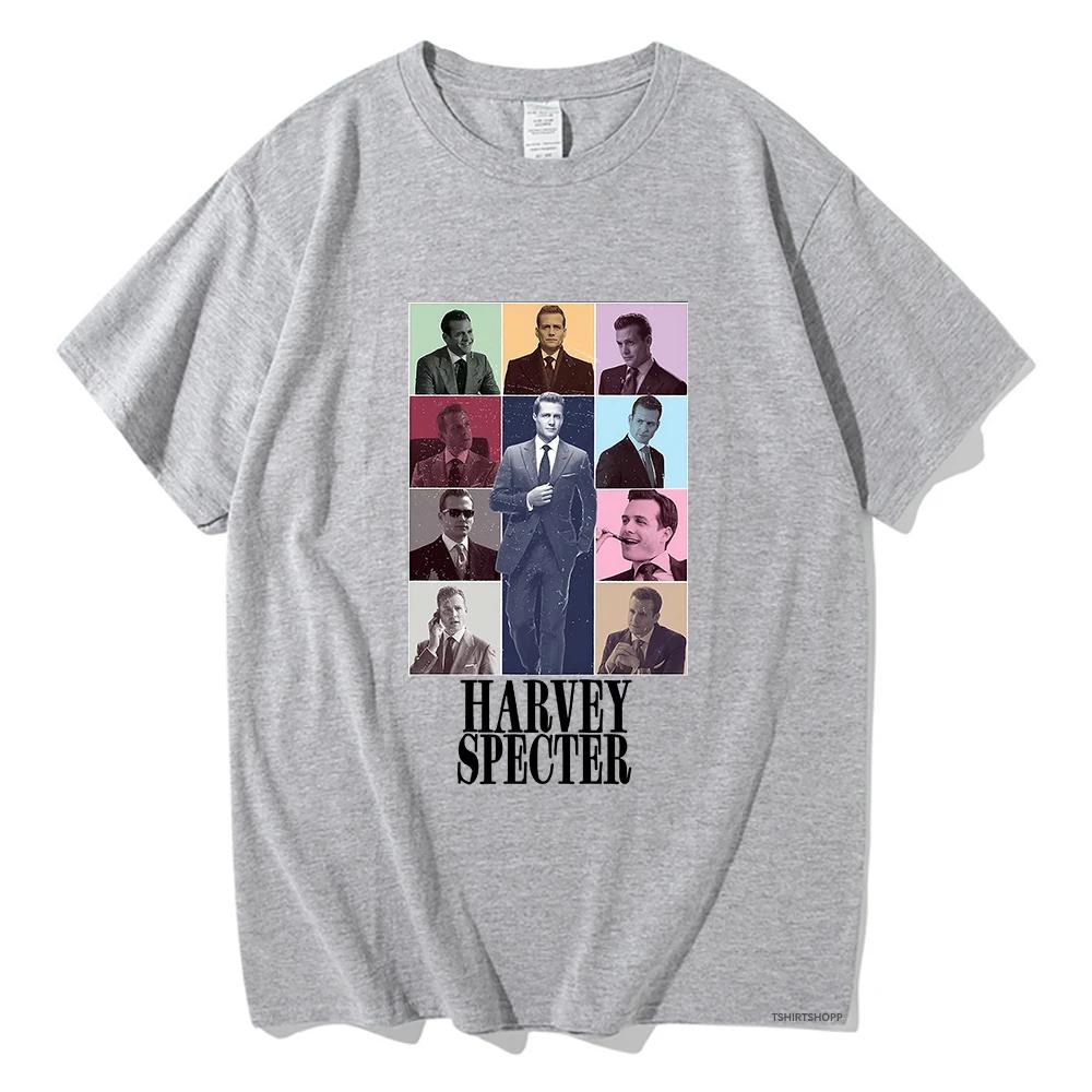 Suits Tv Show T Shirts Harvey Specter Eras Tour Funny Men/women Tshirt Vintage Unisex Clothes Cotton Summer Aesthetic Tops