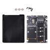 2 In 1 MSATA/for M.2 NGFF To SATA3 Converter Adapter Card for Case Enclosure 2.5 Inch SSD Solid State Disk Drive for PC