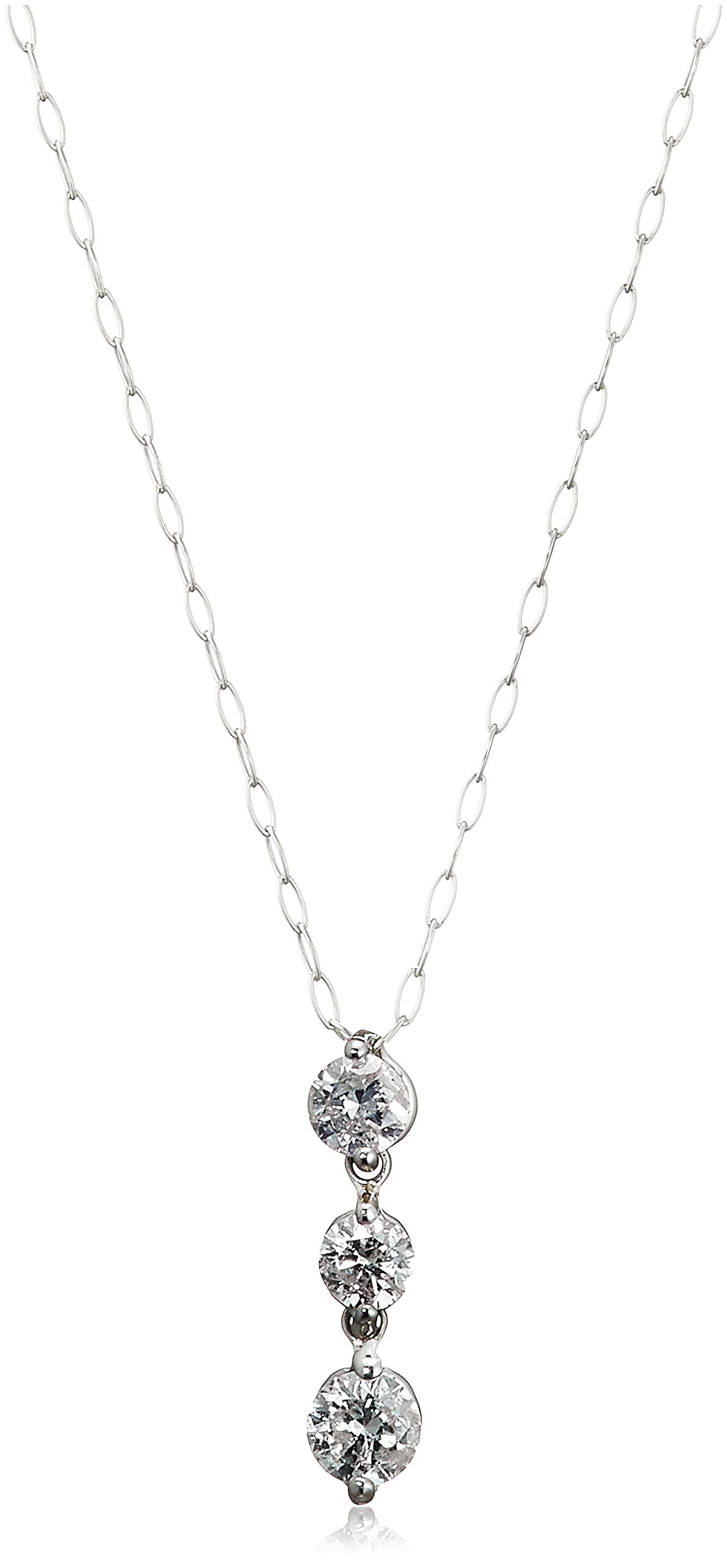 

Platinum Diamond Necklace DN2546A [D-COLLECTION] D-COLLECTION 0.3ct