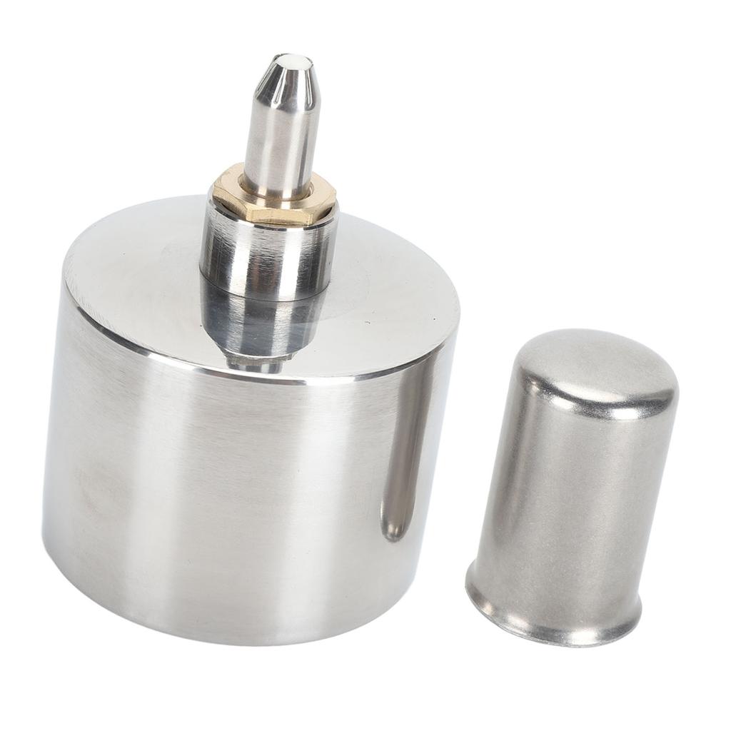 Alcohol Lamp Burner 304 Stainless Steel Explosion Proof Leakproof Metal Alcohol Burner for