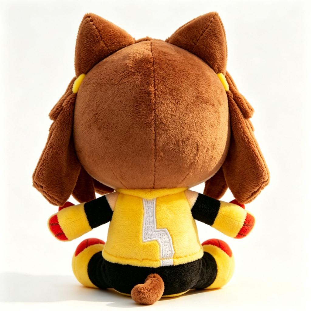 Peluche Animato Gameoverse Glitch Productions Bambola di Pezza da Collezione Morbida Carina