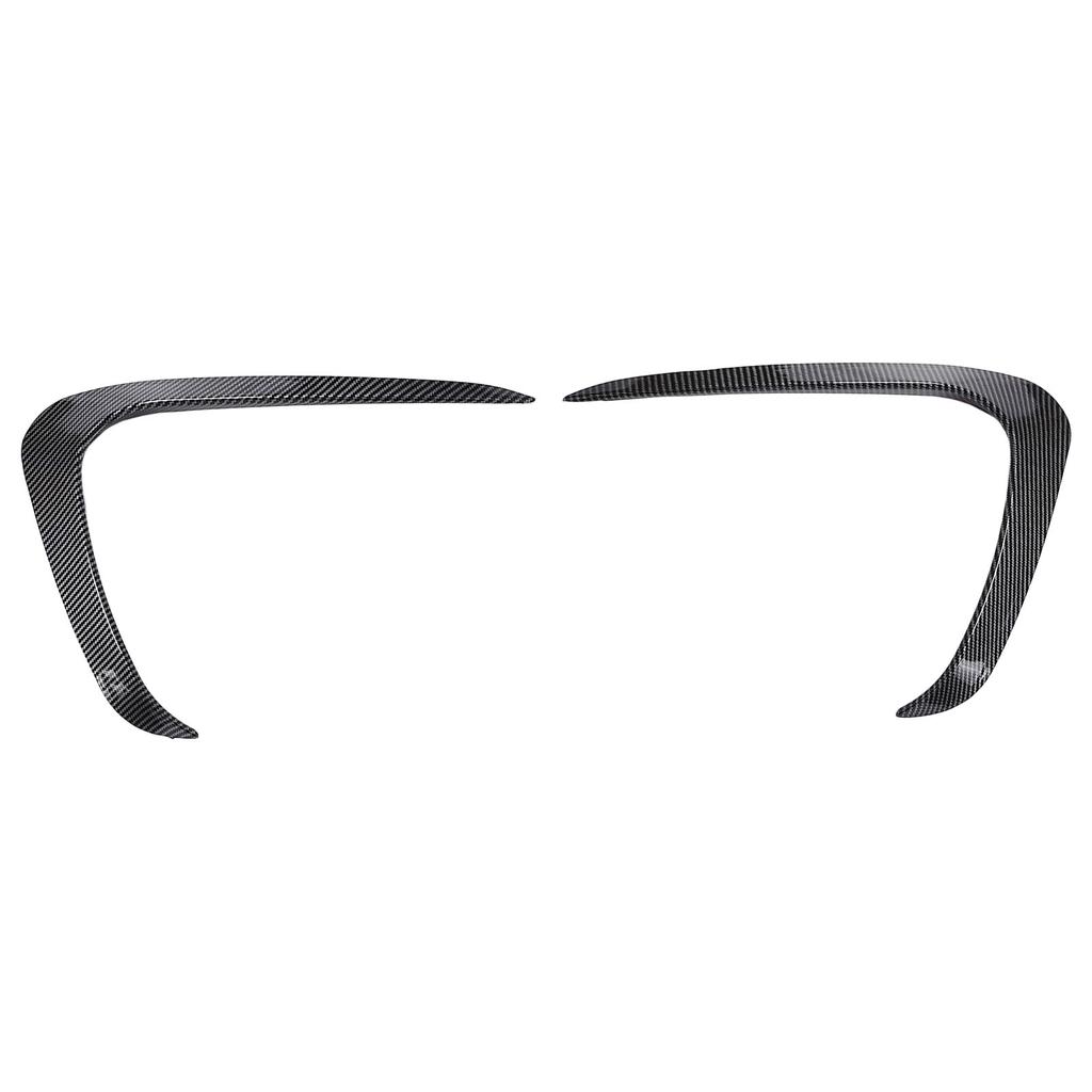 1 Pair Front Air Vent Splitter Enhanced Aerodynamics Sporty Look Increased Downforce Bumper Splitter