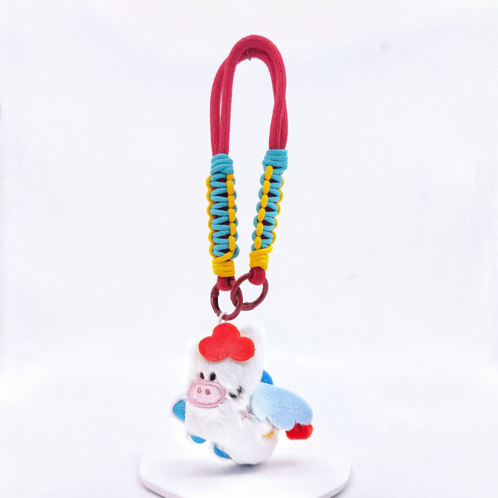 

Cartoon Horse Doll Pendant, Backpack, Rich Pony Woven Lanyard, Keychain, Bag, Pendant, Pendant.