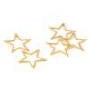 Semitree 10pcs 17mm Star Charms Stainless Steel  Bracelet Connectors Necklace Pendant DIY Jewelry Making Handcrafted Accessories