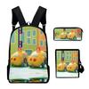 Well-loved Creative Friday Night Funkin 3D Design 3pcs/Set Learner Bags Everyday Laptop Knapsack Backpack Sling Carry Tote Pencil Pouch