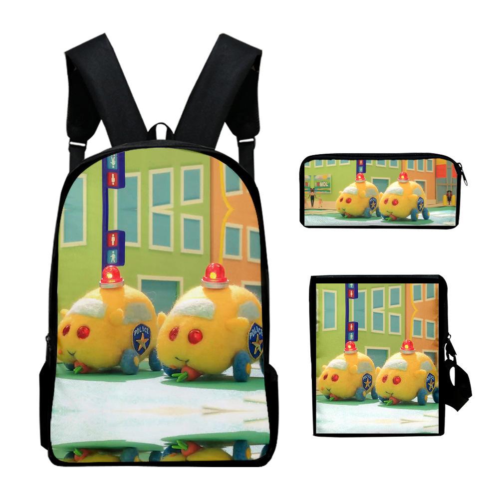 Well-loved Creative Friday Night Funkin 3D Design 3pcs/Set Learner Bags Everyday Laptop Knapsack Backpack Sling Carry Tote Pencil Pouch