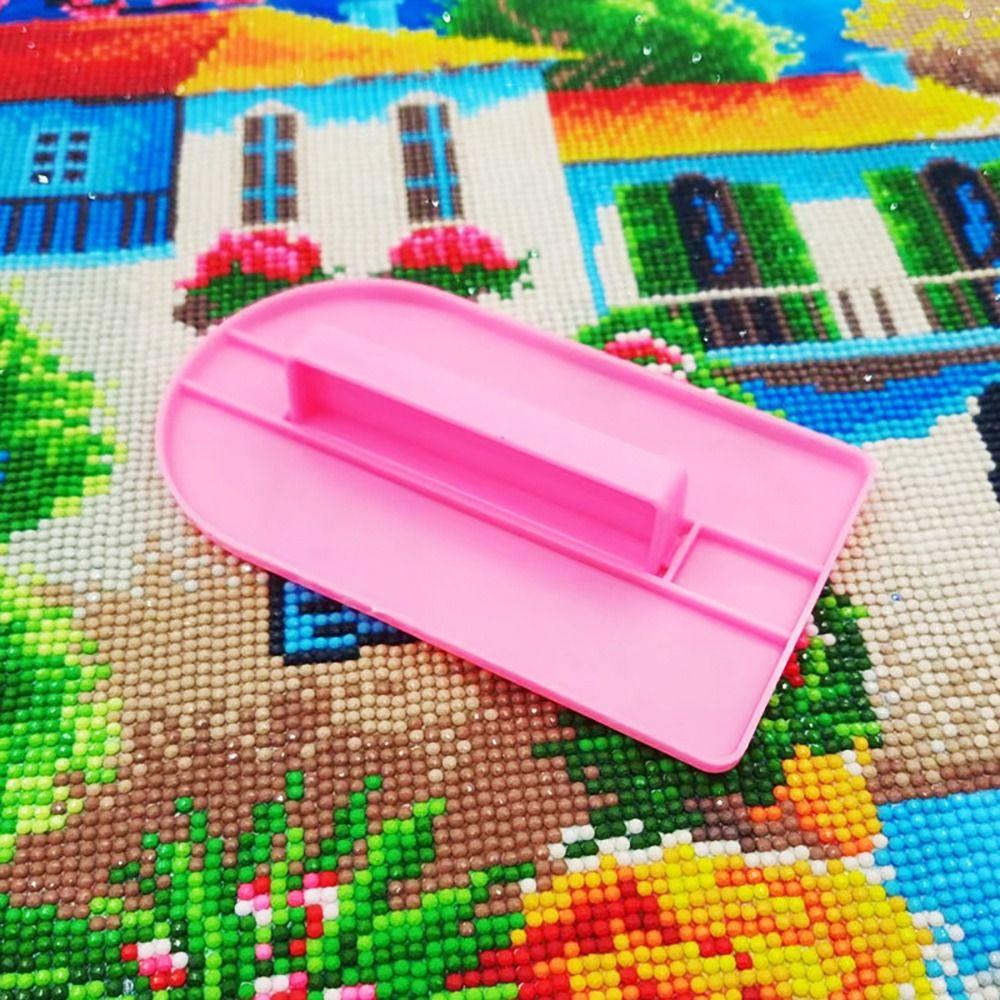 

Aligning Repair Kit Diamond Painting Press Plate Diamond Embroidery Accessories Press Drill Board рожевий