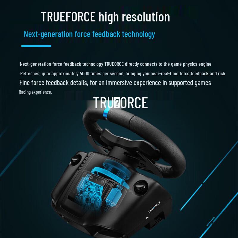 Logitech G923 Racing Wheel and Pedals for PC