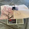 Derschutze Men's Trendy Winter 2025 Cherry Blossom Embroidered Hooded Cotton Jacket