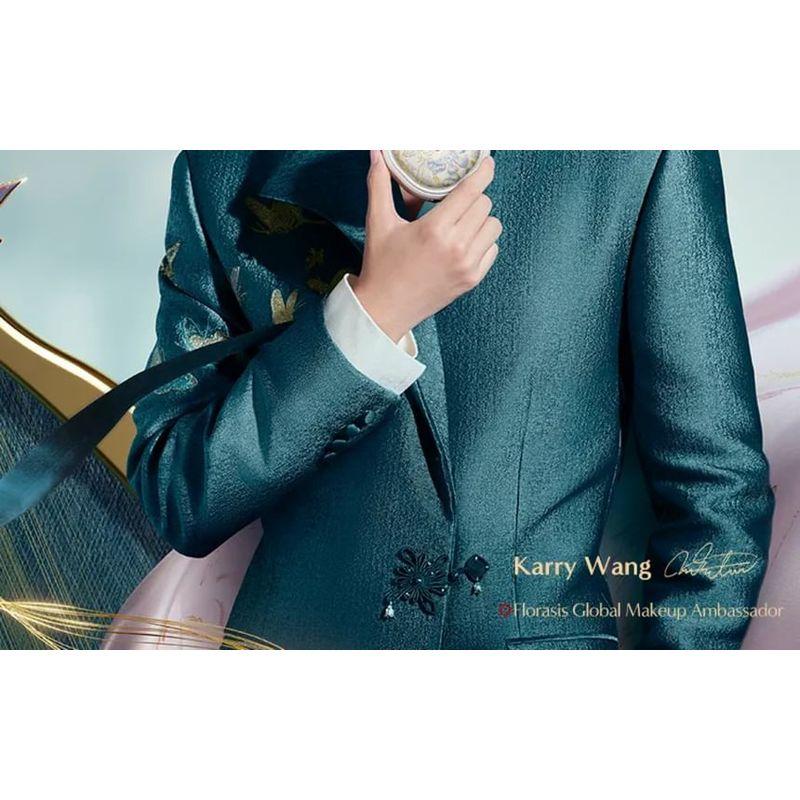 Florasis - Yurong Airbrush-getönter gepresster Puder (Song Brokat Prestige Kollektion) - 2 Farben