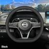 Car Steering Wheel Cover Wrap For Nissan Teana X_trail Qashqai 2019 2020 2026 2026 2026 2026 2026 Auto Braid On Steering-wheel