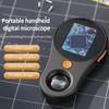 500X Magnification Digital Handheld Microscope Magnifier Portable Magnifying Glass Two Megapixel with Light for Coins Jewellery