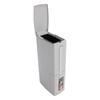 Bathroom Trash Can with Toilet Brush and Holder Pop Up Lid Prevent Odor Removable Inner Bucket