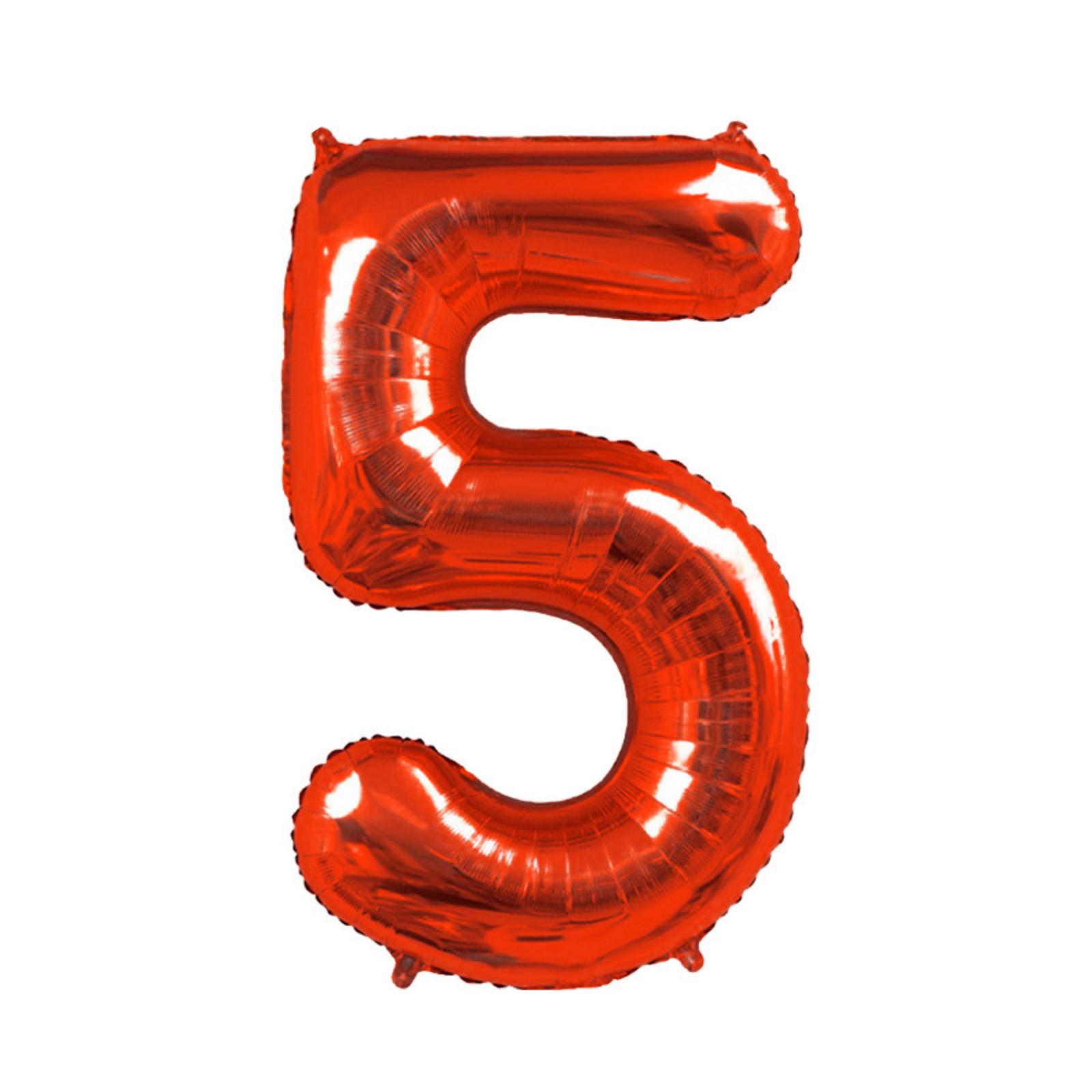 

Гигантская красная цифра 40 дюймов, Украшение на день рождения, Вечеринка, Юбилейное украшение One Size