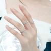 Copper Shape Irregular Geometric Ring Women Fashion Accessory Gift Decoration