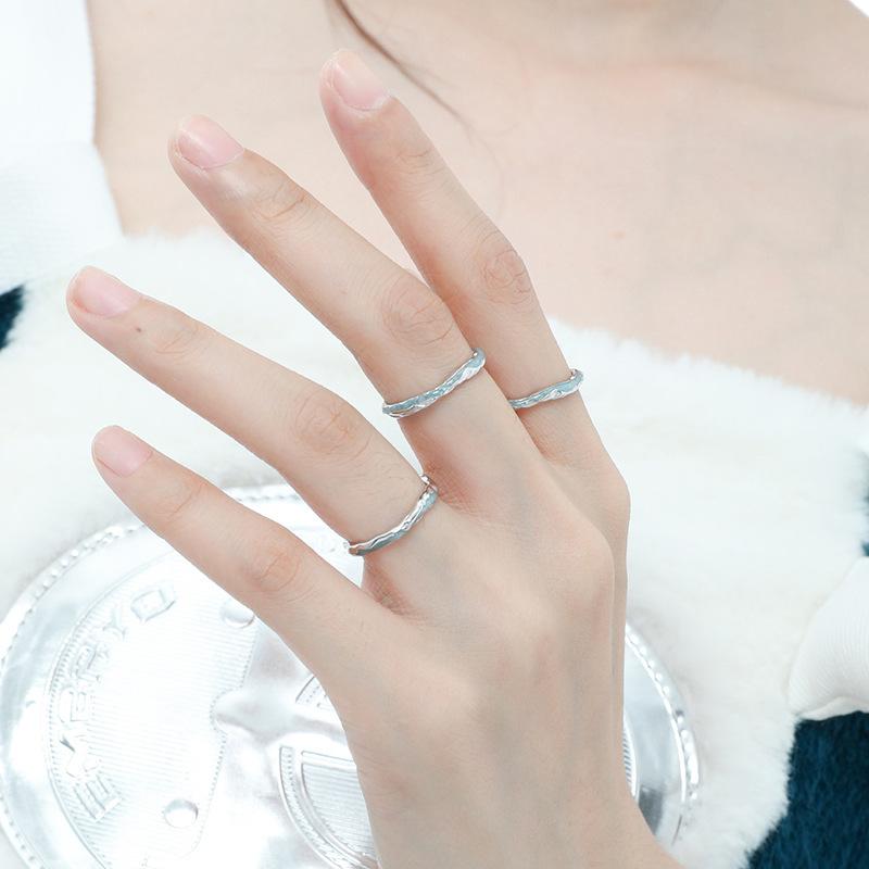 Copper Shape Irregular Geometric Ring Women Fashion Accessory Gift Decoration