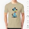 Huckleberry Hound Takes A Stroll T Shirt Big Size 100 Cotton Huckleberry Hound Cartoon Comic Book Animation Anthropomorphic