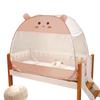 Baby Bed Mosquito Net Mongolian Yurt Children's Mosquito Net Cover Free Installation Bottom Foldable Mosquito Net Encrypted Yarn