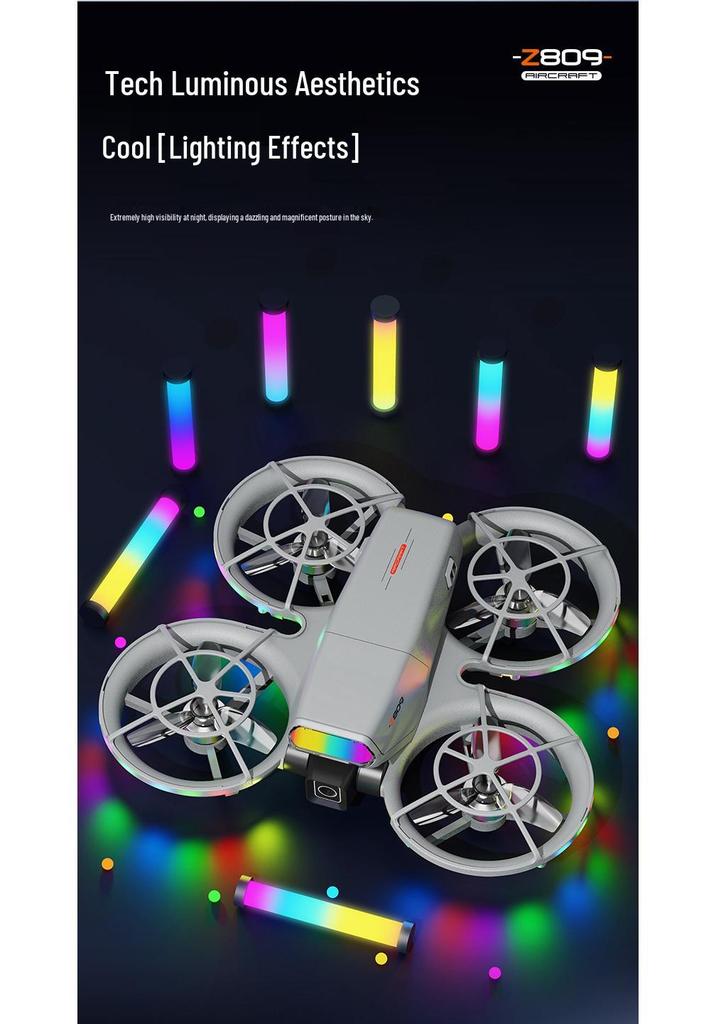 Z809 Brushless Quadcopter with Remote Screen, LED Lights, Obstacle Avoidance & Optical Flow Hovering