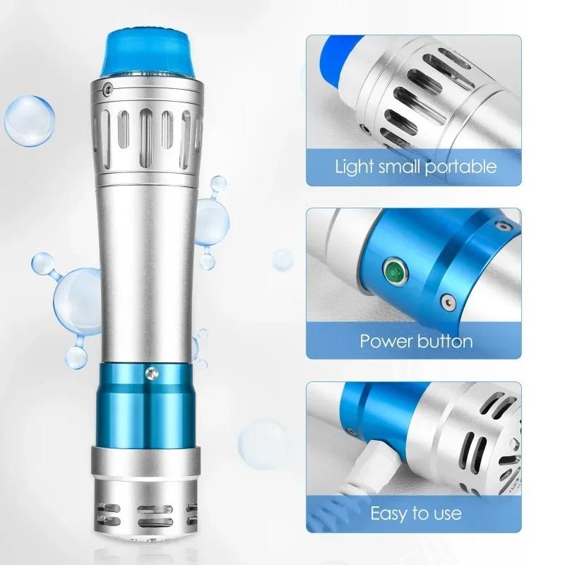 Muscle Massager Shockwave Machine with 7 Heads - Lattice Ballistic Shock Wave Tool for Pain Relief, ED Support & Daily Muscle Care