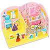 Kids 3D Stereo Puzzle Cartoon House Castle Building Model DIY Handmade Early Learning Educational Toys Gift for Children