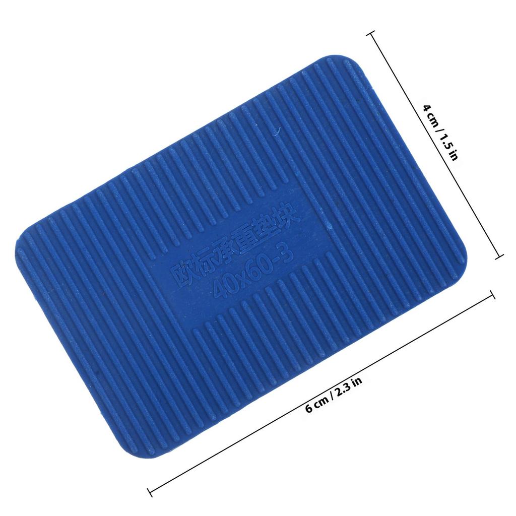 100Pcs Door Window Leveling Shims Heavy Duty Plastic Flat Shims for Support Load Bearing Furniture Patio Tile Griddle