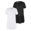 Urban Classics Girls Valance T-Shirt Dress (Pack of 2)