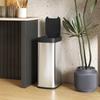 Automatic Kitchen Bin, 50 L, Motion Sensor, Battery, 26.5 x 35.5 x 68 cm, Silver